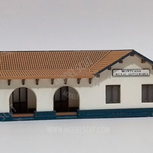 Estación de Santa Maria,estandar sin alumbrado-ESCALA N