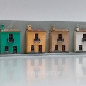 Fachadas de casas-ESCALA N