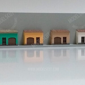Fachadas de casas-ESCALA N