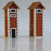 EN194-Torre-transformador-eléctrico-en-decoración-rojo-blanco-con-cubierta-a-dos-aguas