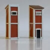 EN194-Torre-transformador-eléctrico-en-decoración-rojo-blanco-cubierta-plana
