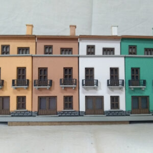 Fachadas de casas-ESCALA N