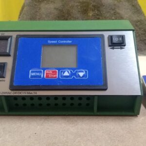 Controlador velocidad motor 230VAC/24VDC, 3 canales